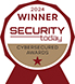 Insignia del premio CyberSecured 2024